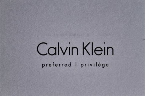 calvin klein preferred member discount